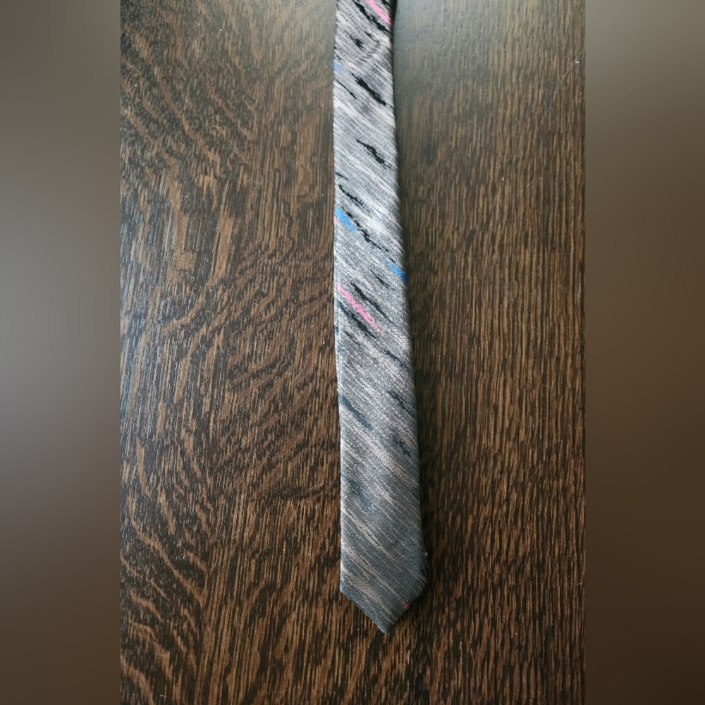 Buckingham Vintage 🎩 1950's Skinny Rockabilly Steampunk Necktie EUC $24
